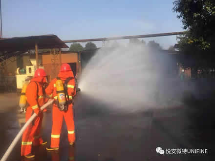 AG旗舰厅公司微型消防站，为公司财产和员工生命安全保驾护航